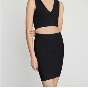 Bcbg Simone textured power skirt. Xs